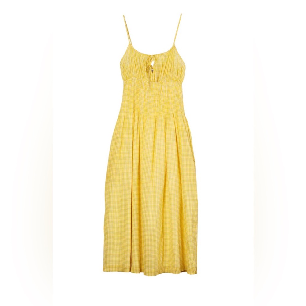 NWT Ciao Lucia Barbara Sun Gingham Cotton Dress, M - Picture 4 of 7